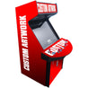 Red Creative Arcades 4-player Machine