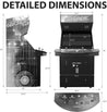 Detailed Dimensions For Classic Aracde Full-size Machine