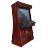 Cherry Wood Grain TR-1 Stand-Up Arcade System