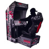 Supreme Racing Creative Arcades Machine With A Person In Silhouette