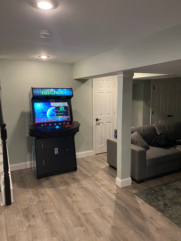 Arcade Machine In A Living Space