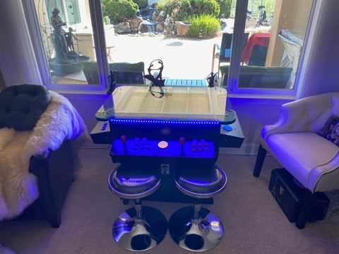 An Arcade Cocktail Table Machine