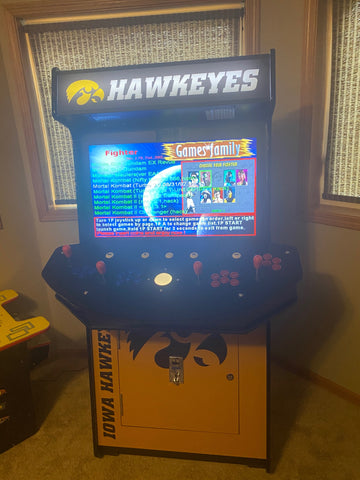Hawkeyes Arcade Machine