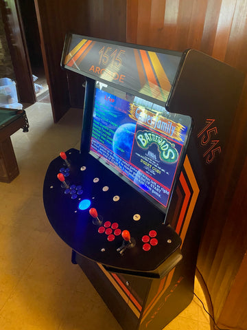 15-in-1 Arcade Machine Showing A Game Selection Screen