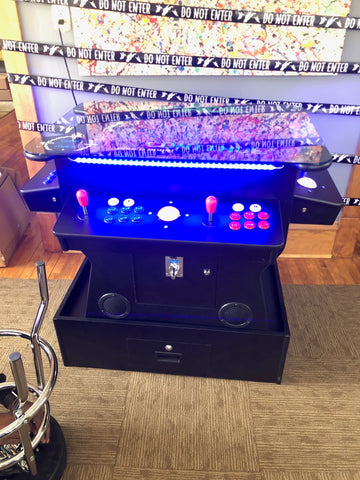 Illuminated Cocktail Arcade Table