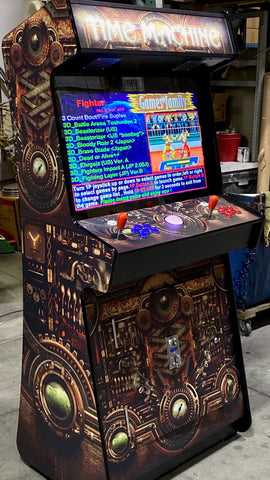 Time Machine arcade cabinet