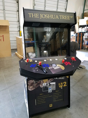 "the Joshua Tree 87" Themed Arcade Machine