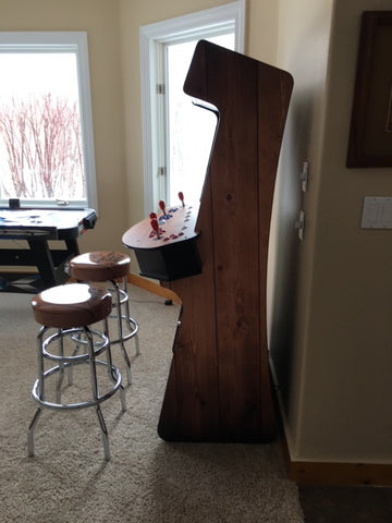 Modern Wooden Arcade Machine