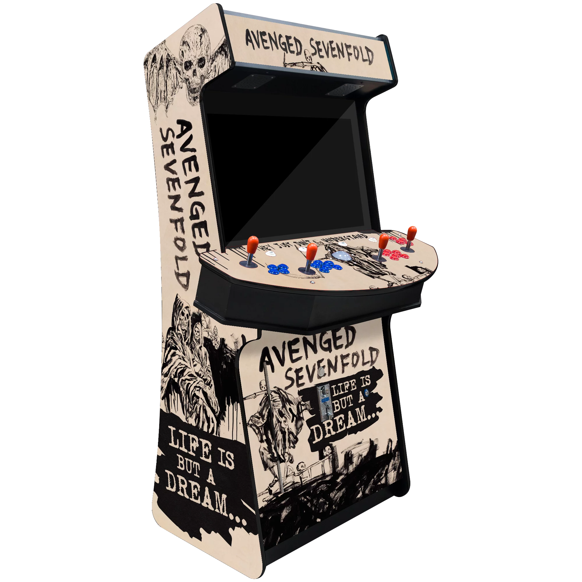Avenged Sevenfold Themed Arcade Machine